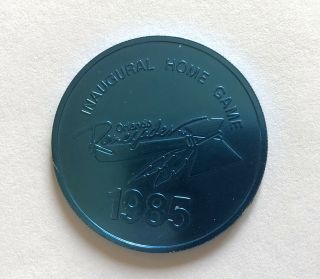 1985 Usfl Orlando Renegades - Souvenir Coin From Inaugural Game