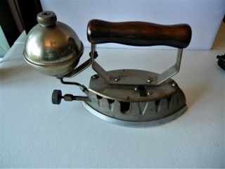 Antique Vintage Fuel Montgomery Wards Cast Gas Iron