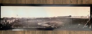 1914 Fenway Park World Series Boston Braves Vs Athletics Panoramic Photo 10x35