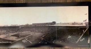 1914 Fenway Park World Series Boston Braves vs Athletics Panoramic Photo 10x35 3