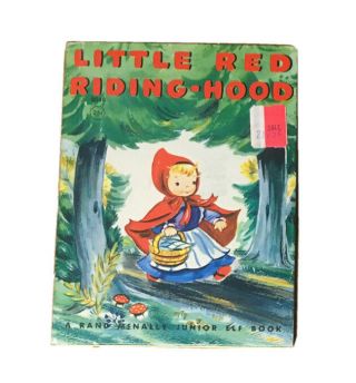 Little Red Riding - Hood Vintage 1950 Children 