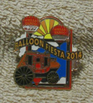 2014 Wells Fargo Balloon Fiesta Balloon Pin