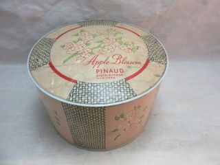 Vintage Full Apple Blossom Dusting Powder By Pinaud
