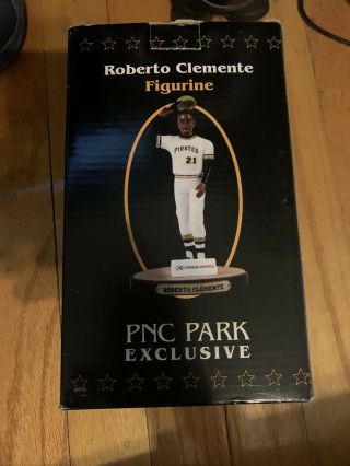 Roberto Clemente Figurine - Pnc Park Exclusive