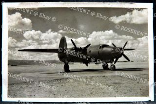 Ww2 Egypt - An Raf Martin B - 26 Marauder At Raf Shallufa - Photo 10.  5 By 7cm