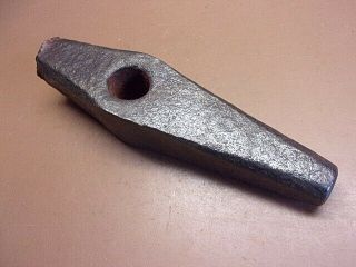 Vintage Railroad Spike Hammer Head 9 1/2 " Long 6 Lbs.  6 Oz.  Blacksmith Tool