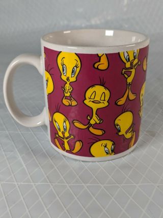 Vintage 1994 Tweety Bird Warner Bros Looney Tunes Coffee Mug Tea Cup