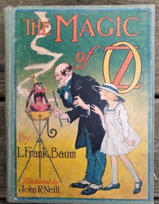 Magic Of Oz L Frank Baum John Neill Illustrations C1920 Vintage