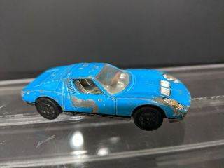 Vintage Playart Lamborghini Miura - Blue -