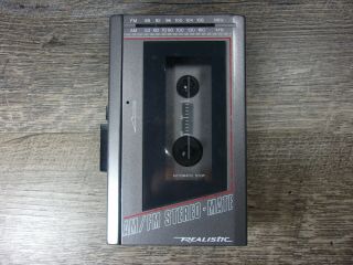 vtg Realistic SCP - 24 14 - 1039 AM - FM Radio Cassette Player 2