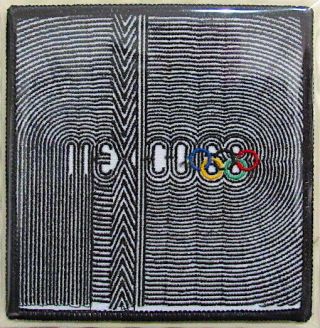 1968 Summer Olympics Xix Mexico City Olympic Games Patch Only Willabee & Ward