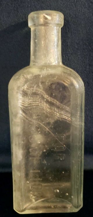 Vintage Cannabis Apothecary Bottle Piso 