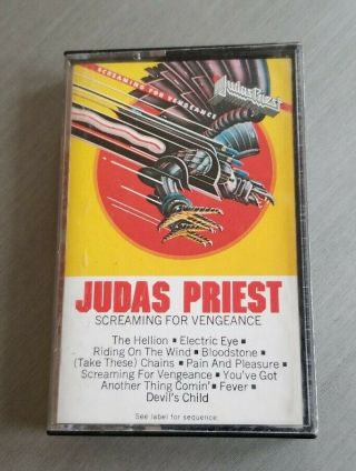 Vintage Judas Priest Screaming For Vengeance You 