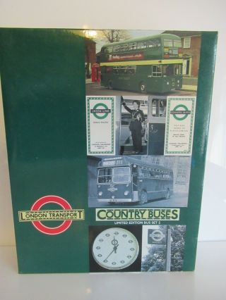 Efe London Transport Country Buses 2 Model Set Scale 1:76