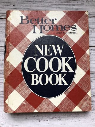 Vintage Better Homes And Gardens Cookbook 1981 9th Ed 1st Print 1980 
