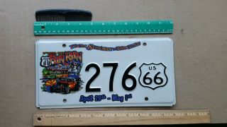 License Plate,  Arizona,  Booster/souvenir,  2005 Fun Run,  Route 66,  276
