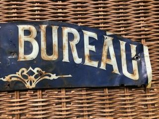 Antique Vintage Tin FARM BUREAU Sign 3