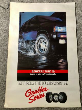 Nissan Pathfinder General Tire Grabber Series Poster 1986 - 1995 28 " X 42 "