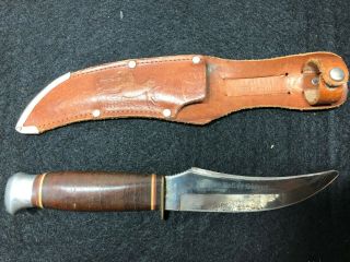 Vintage " Buffalo Skinner " York Cutlery Hunting Knife - Solingen Germany