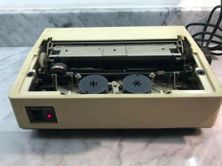 Vintage Atari 1025 Printer Authentic Powers On Only.