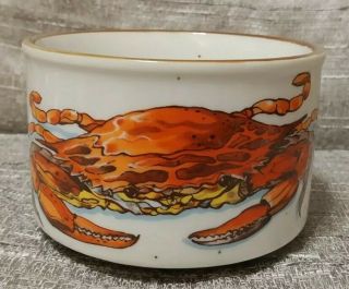 D.  H.  Dh D H Holmes Handled Soup Mug Bowl Crab Chowder Gumbo Vintage Japan