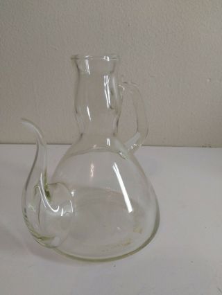 Vtg.  Glass Laboratory Spouted Handled Pouring Glass