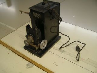 Antique Vented Keystone Moviegraph Movie Projector Model 198 W Film Machine