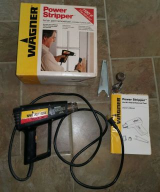 Vintage Wagner Power Stripper Kit - Hot Air Paint Removal Tool.  Heat Gun