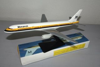 Monarch Boeing 757 Model Plane Boxed Scale 1:200