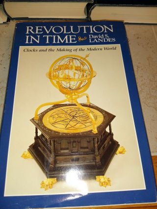 Revolution In Time By David Landed.  Clocks And Modern World.  Vintage Sciences