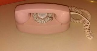 2007 Crosley Cr - 59 Pink Princess Phone Mock Rotary Push Button Vintage