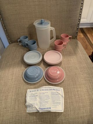Vintage Tupperware Mini Serve - It Children’s Party Set