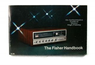 Vtg - The Fisher Handbook 1971 Authoritative Guide To Stereo High Fidelity
