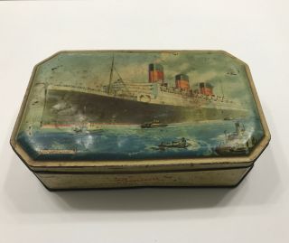 Bensons Candies - The Queen Mary - Candy Tin - England