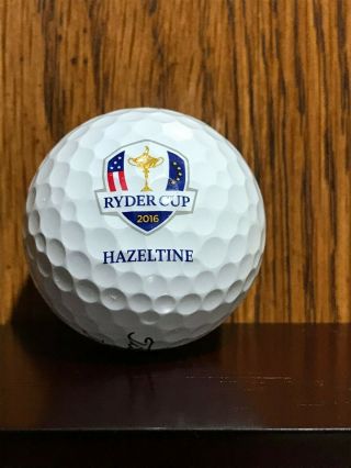 Vintage Logo Golf Ball 2016 Ryder Cup Hazeltine (with Black Dots)