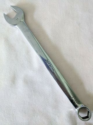 Snap - On " Vintage " 14mm,  Open End / 6 Point Box,  Wrench,  (oshm 140) U.  S.  A.