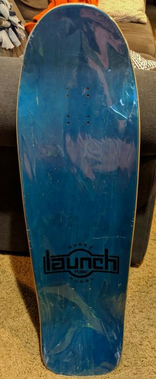 Launch Mode skateboard,  Zorlac style Craig Johnson deck 2