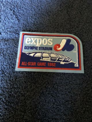 Montreal Expos 1982 All - Star Game Patch,  Multi - Color Patch