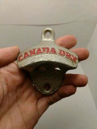 , Vintage (1940s - 50s) Canada Dry Starr X Wall Mount Bottle Opener