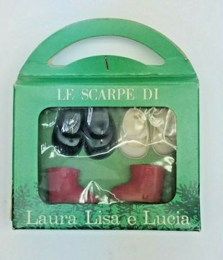 Nib Furga Le Scarpe Di Girls Vintage Shoes In Orig Box - Laura Lisa E Lucia