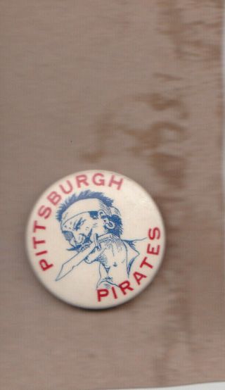 Vintage Pittsburgh Pirates Pin Pinback