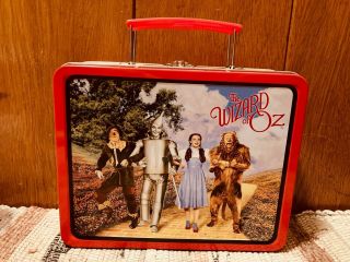 The Wizard Of Oz Vintage 1998 Turner Entertainment Lunch Box Series 1