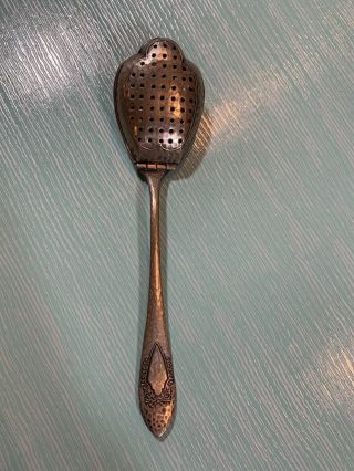 Vintage P & B Tea Infuser Spoon Sterling Silver