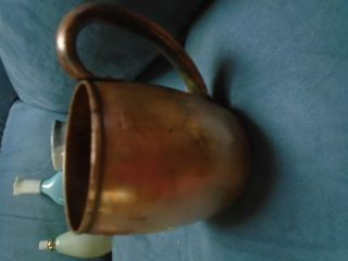 Vintage Solid Copper Cup Moscow Mule Handled Mug Cup