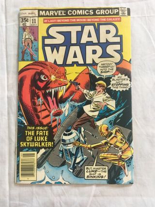 Vintage Star Wars Marvel Comic Book Collectors Vol 1 No 11 May 1978