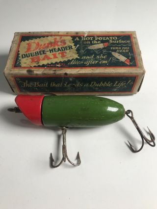Vintage Dunk’s Dubble - Header Bait Green Red 3