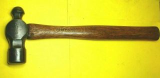 Vintage Craftsman 38467 - M - 32 Oz Ball Peen Hammer Vgc Handle