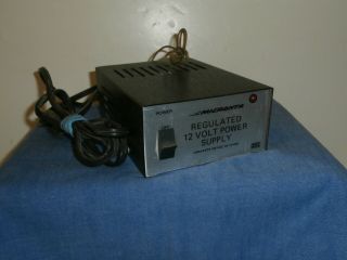 Vintage Micronta Regulated 12 Volt Power Suply Radio Shack