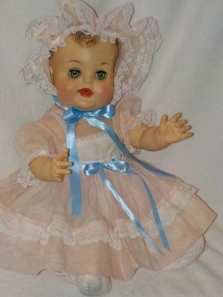 20 " Vintage Vinyl Molded Hair Kathy Baby Doll By Madame Alexander