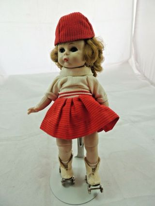 Vintage 1950’s Madame Alexander - Kins Doll On Roller Skates